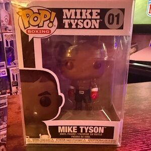 Funko Pop! Boxing Mike Tyson Figure - Black, Red, White
